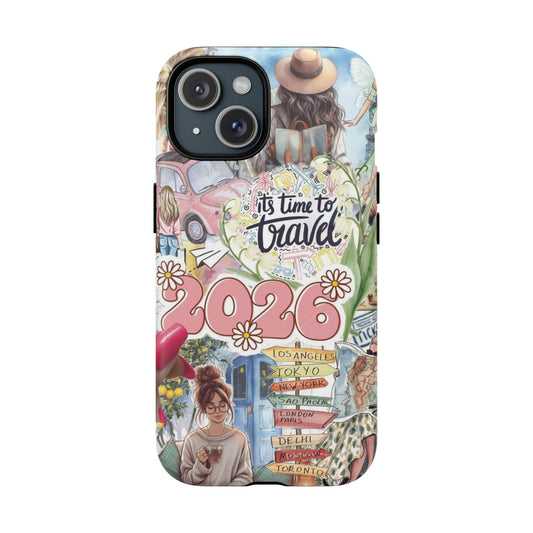 2026 Travel Collage Phone Case