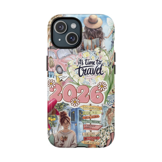 2026 Travel Collage Phone Case