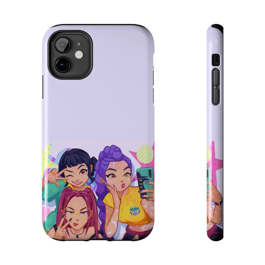 K-Pop Hunters  — Cute Pastel Selfie K Pop Hunter Tough Phone Case